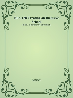 BES-128 Creating an Inclusive School